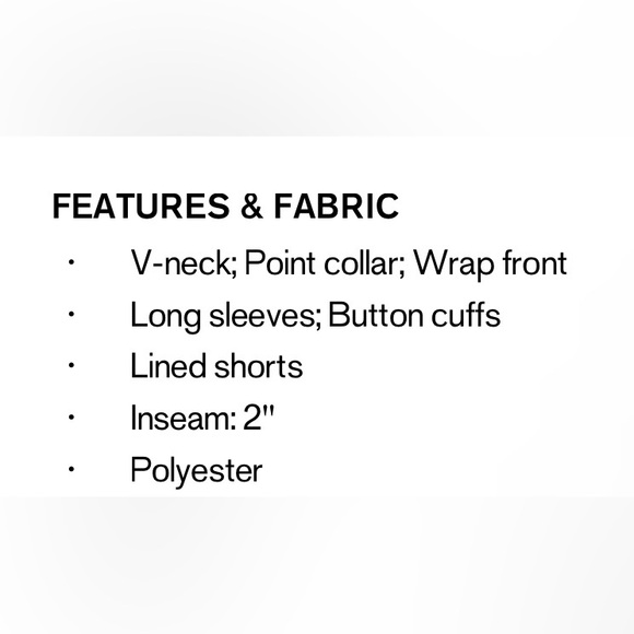 EXPRESS Deep V-Neck Surplice Shirt Romper - Picture 4 of 7